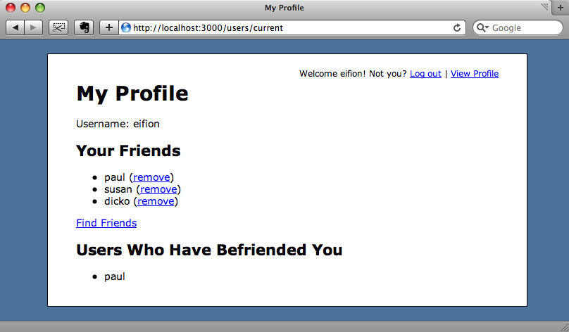 We can now see who call us a friend.