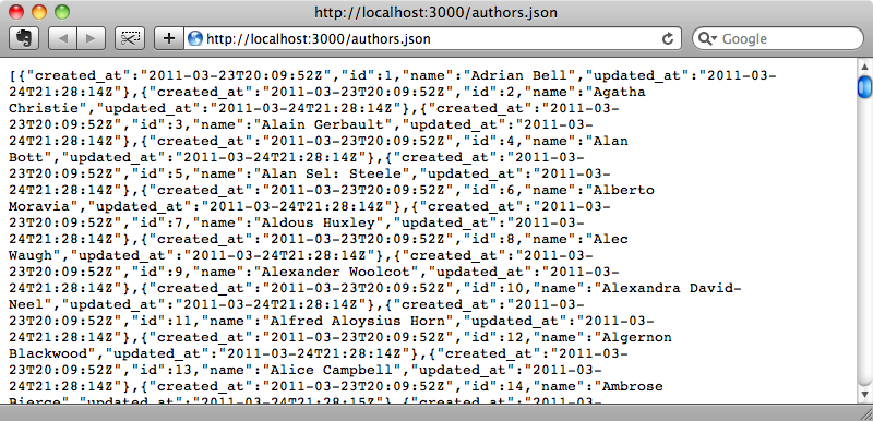 The modifed JSON in a format that Tokeninput can parse.